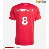 Moške Nogometnih dresov Liverpool Dominik Szoboszlai #8 Domači 2025-26 Kratki rokavi